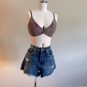 L Space bathing suit top